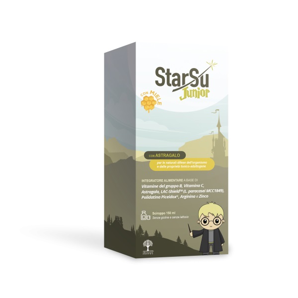 STARSU' JUNIOR 150 ML CON MIELE - farmaidea24.com