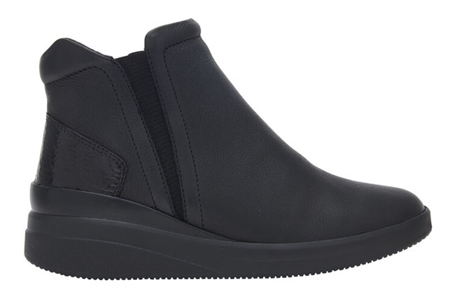 EMMA BOOTIE LEATHER STIVALE WOMAN BLACK 38 - farmaidea24.com