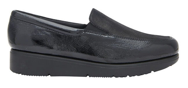 GILLY SLIP ON GLITTERED SUEDE+NAPLACK SCARPA WOMAN BLACK 38 - farmaidea24.com