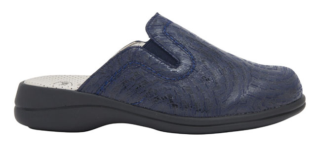 NEW TOFFEE PRINTED SYNTHETIC CIABATTA WOMAN NAVY BLUE 40 - farmaidea24.com