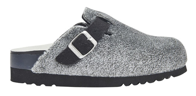 POPPY MICROFIBRE CIABATTA WOMAN BLACK 37 - farmaidea24.com