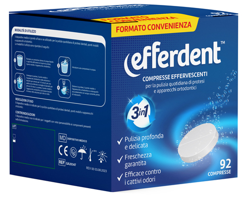 EFFERDENT 92 COMPRESSE EFFERVESCENTI - farmaidea24.com