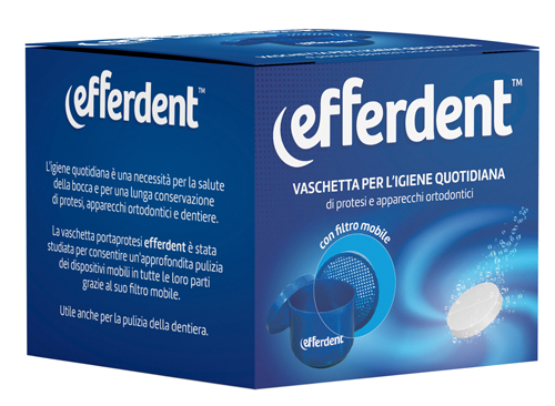 EFFERDENT VASCHETTA PORTAPROTESI - farmaidea24.com