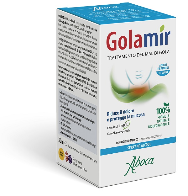 GOLAMIR SPRAY NO ALCOL 30 ML - farmaidea24.com