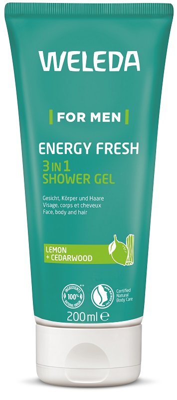 WELEDA FOR MEN ACTIVE FRESH 200 ML - farmaidea24.com