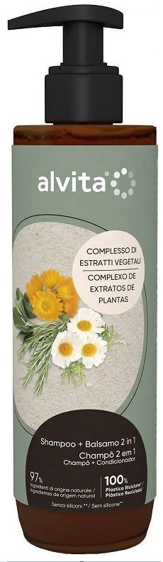 ALVITA SHAMPOO + BALSAMO 2 IN 1 400 ML - farmaidea24.com