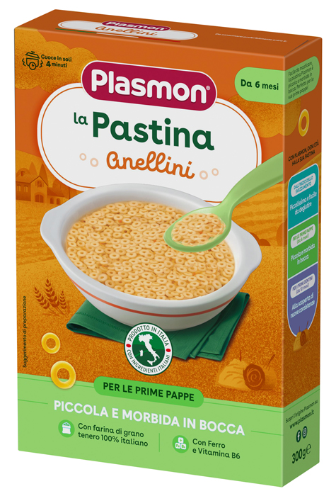 PLASMON PASTA ANELLINI 300 G - farmaidea24.com