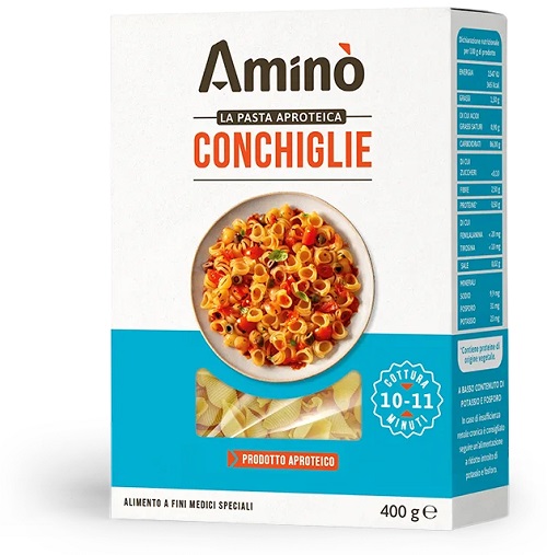AMINO' CONCHIGLIE APROTEICHE 400 G - farmaidea24.com
