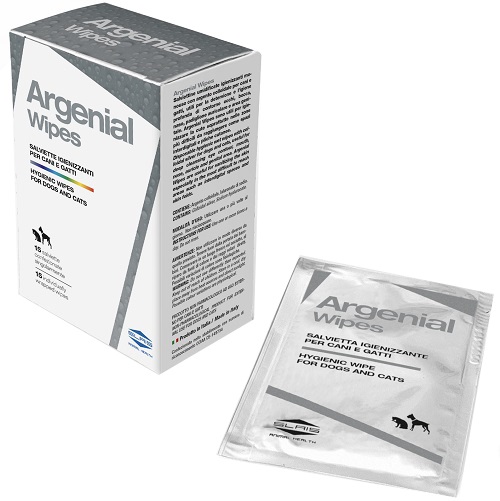 ARGENIAL WIPES SALVIETTE IGIENIZZANTI CANI E GATTI 15 PEZZI - farmaidea24.com