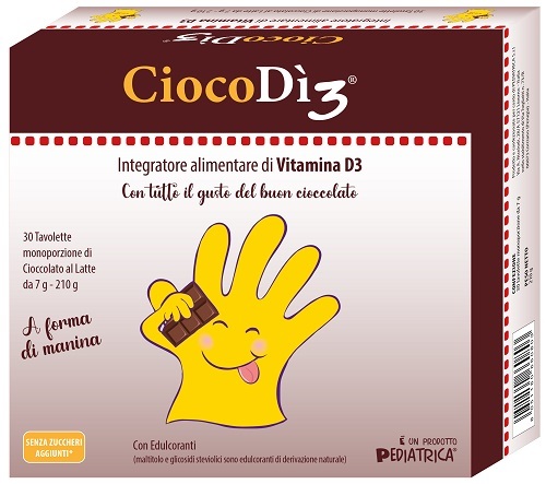 CIOCODI3 30 TAVOLETTE DI CIOCCOLATO - farmaidea24.com