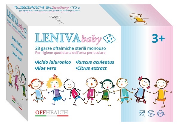 LENIVA BABY GARZE OFTALMICHE 28 PEZZI - farmaidea24.com