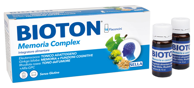 BIOTON MEMORIA COMPLEX 14 FLACONCINI DA 10 ML - farmaidea24.com