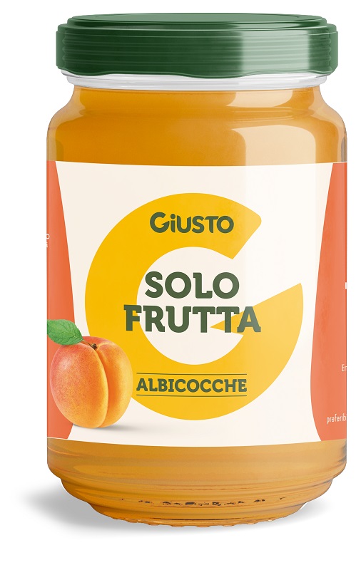 GIUSTO SOLO FRUTTA CONFETTURA ALBICOCCHE 220 G - farmaidea24.com