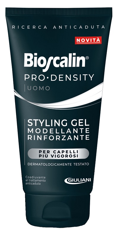 BIOSCALIN PRO DENSITY UOMO STYLING GEL MODELLANTE RINFORZANTE 150 ML - farmaidea24.com