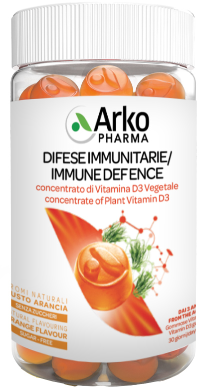 ARKOGUMMIES VITAMINA D3 60 GUMMIES - farmaidea24.com