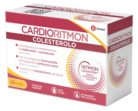 CARDIORITMON COLESTEROLO 60 CAPSULE - farmaidea24.com