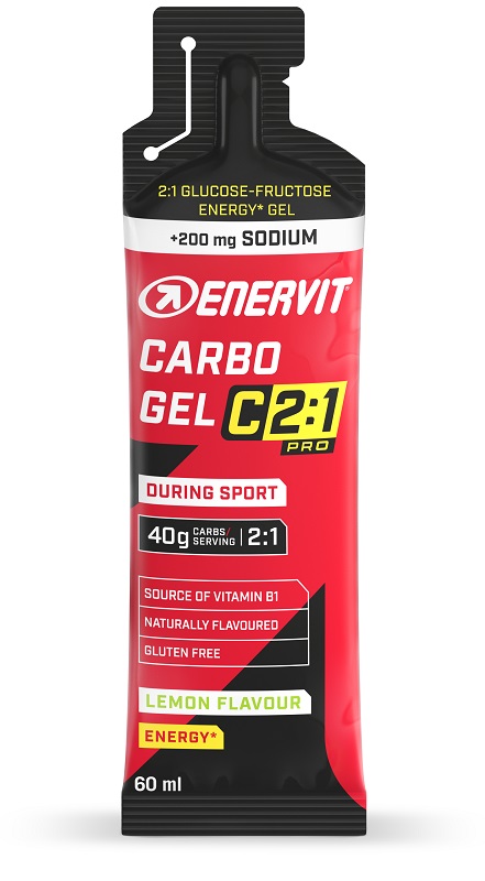 ENERVIT C2 1 PRO CARBO GEL LEMON CON SODIO 60 ML - farmaidea24.com