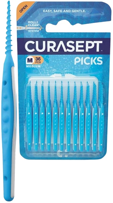 CURASEPT PICKS MEDIUM 36 PEZZI - farmaidea24.com
