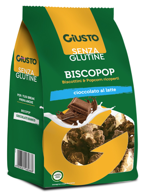 GIUSTO SENZA GLUTINE BISCOPOP NEW 80 G - farmaidea24.com