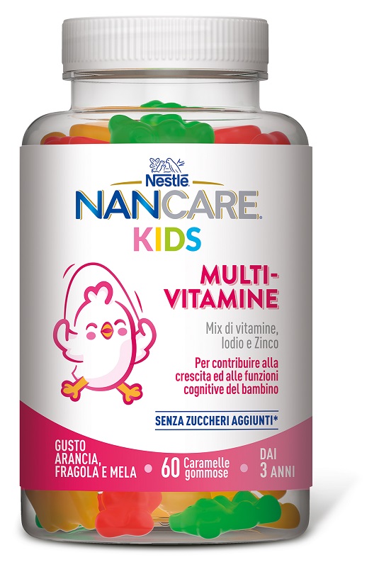 NANCARE KIDS MULTIVITAMINE 60 GUMMIES - farmaidea24.com