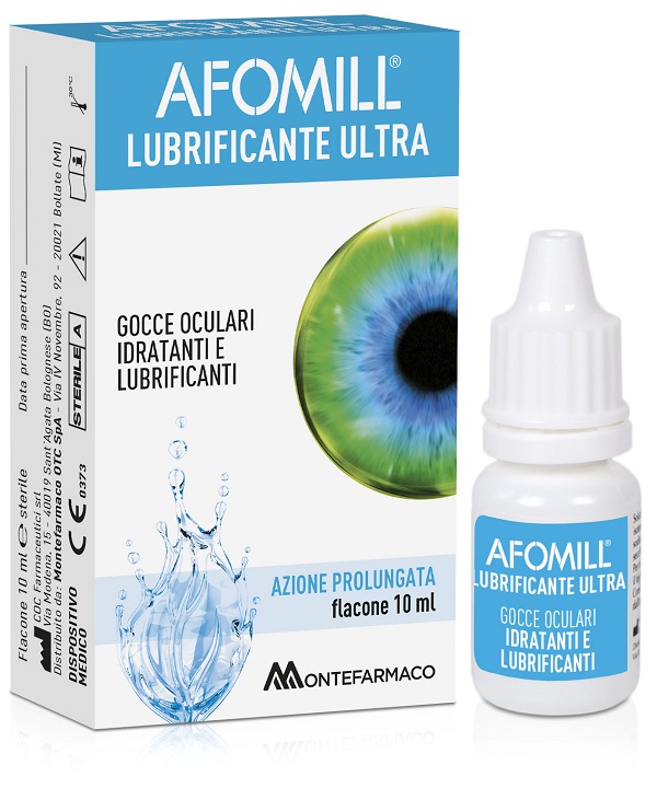 AFOMILL LUBRIFICANTE ULTRA GOCCE OCULARI 10 ML - farmaidea24.com