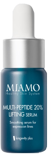 MIAMO MINI ICONS MIAMO LONGEVITY PLUS MULTI PEPTIDE 20% LIFTING SERUM 10 ML - farmaidea24.com