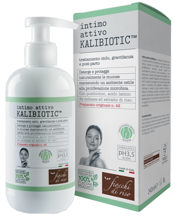 FIOCCHI DI RISO INTIMO ATTIVO KALIBIOTIC PH3.5 240 ML - farmaidea24.com