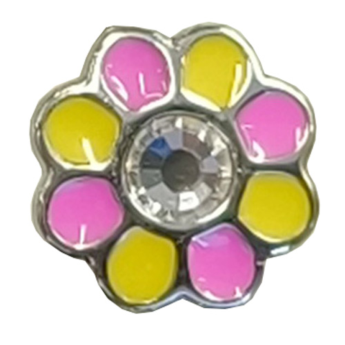 INK1226C FORALOBI KID CRYSTAL FLOWER STAINLESS STEEL - farmaidea24.com
