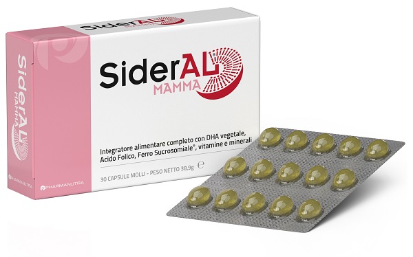 SIDERAL MAMMA 30 CAPSULE MOLLI - farmaidea24.com