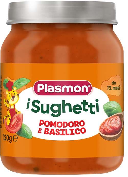 PLASMON I SUGHETTI POMODORO E BASILICO 120 G - farmaidea24.com