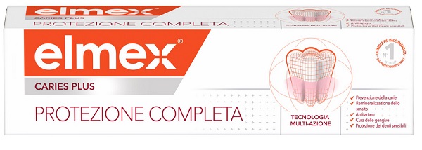 ELMEX DENTIFRICIO CARIES PLUS PROTEZIONE COMPLETA 75 ML - farmaidea24.com