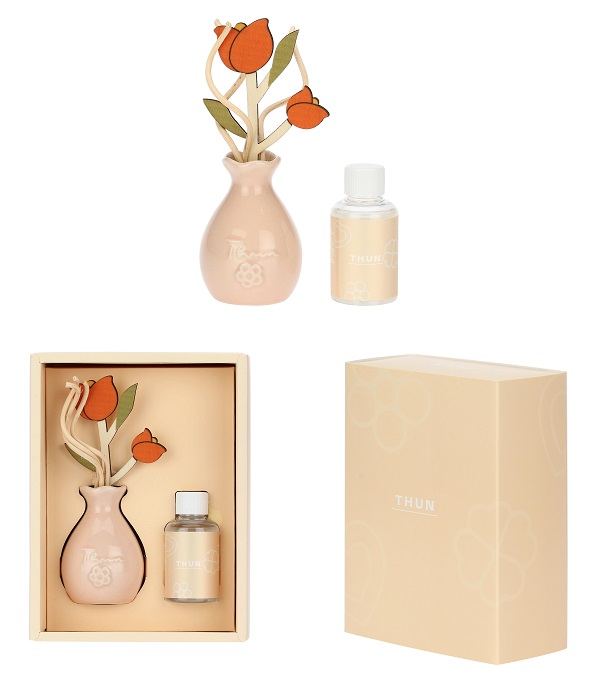 DIFFUSORE CON BACCHETTE + REFIL TULIPANO - farmaidea24.com