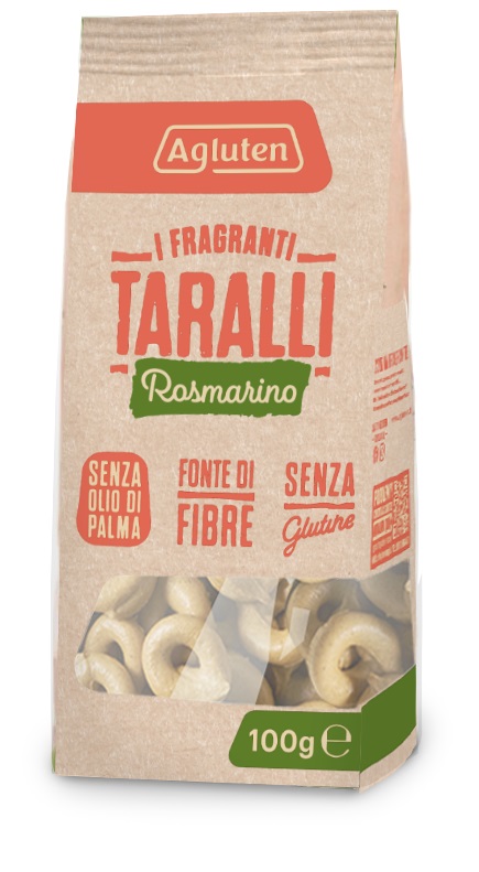 AGLUTEN TARALLI ROSMARINO 100 G - farmaidea24.com