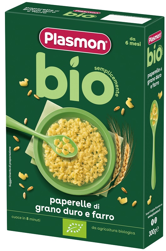 PLASMON PASTINA BIO PAPERELLE 300 G - farmaidea24.com