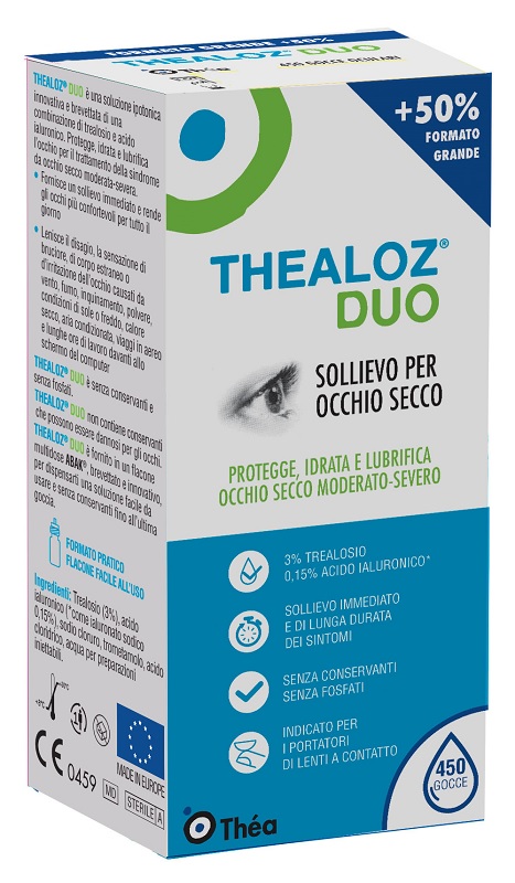 SOLUZIONE OFTALMICA THEALOZ DUO 15 ML - farmaidea24.com