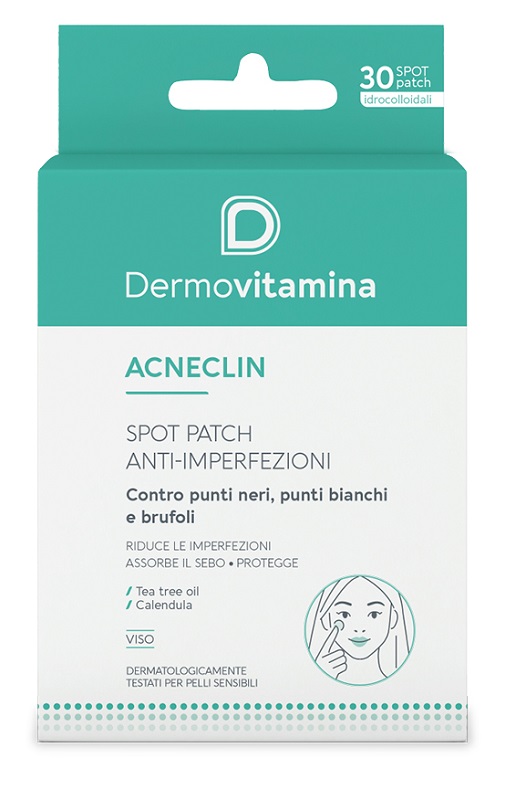 DERMOVITAMINA ACNECLIN PATCH ANTIMPERFEZIONI 30 PEZZI - farmaidea24.com