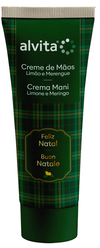 ALVITA CREMA MANI NATALE 2024 LIMONE & MERINGA 100 ML - farmaidea24.com