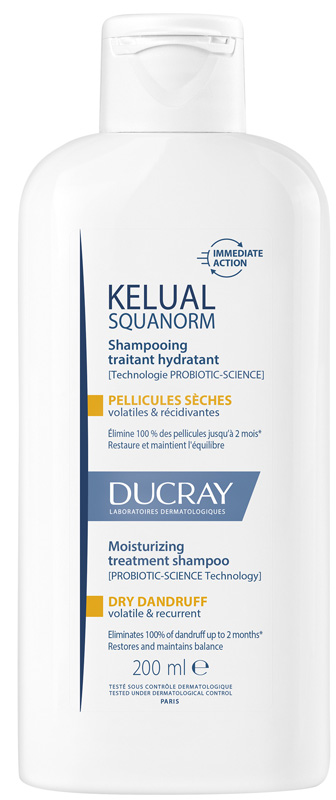 KELUAL SQUANORM SHAMPOO ANTI FORFORA SECCA 200 ML - farmaidea24.com