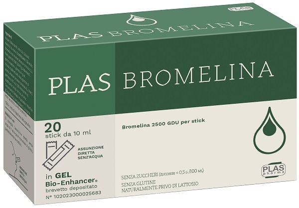 PLAS BROMELINA 20 STICK PACK - farmaidea24.com