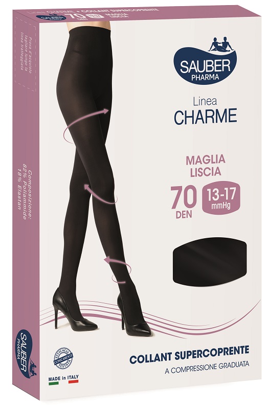 SAUBER CHARME COLLANT SUPERCOPRENTE 70 DENARI NERO 3 - farmaidea24.com