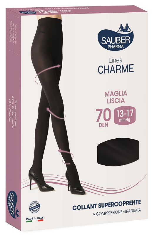 SAUBER CHARME COLLANT SUPERCOPRENTE 70 DENARI NERO 4 - farmaidea24.com