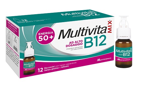 MULTIVITAMIX B12 12 FLACONCINI - farmaidea24.com