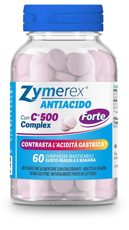 ZYMEREX ANTIACIDO FORTE 60 COMPRESSE MASTICABILI - farmaidea24.com