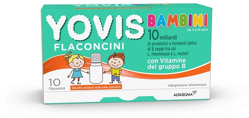 YOVIS BAMBINI BANANA 10 FLACONCINI DA 10 ML - farmaidea24.com