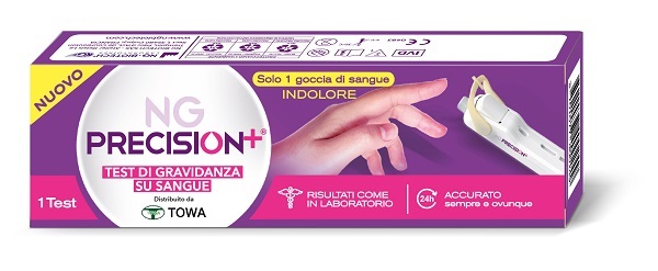 TEST DI GRAVIDANZA SU SANGUE NG PRECISION+ - farmaidea24.com