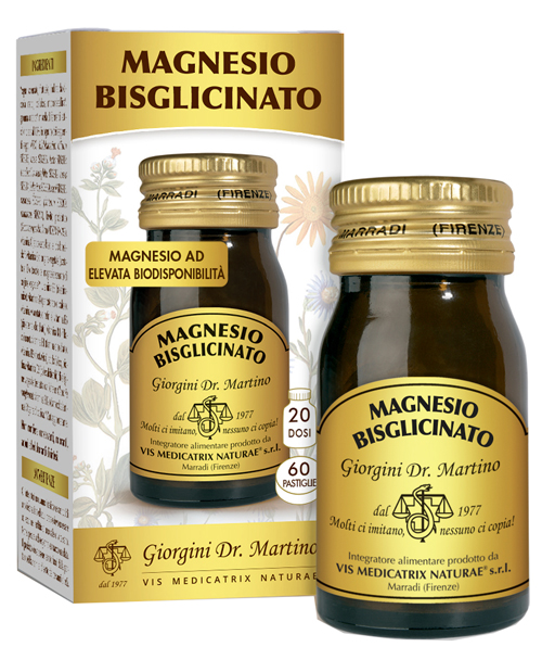MAGNESIO BISGLICINATO 60 PASTIGLIE - farmaidea24.com