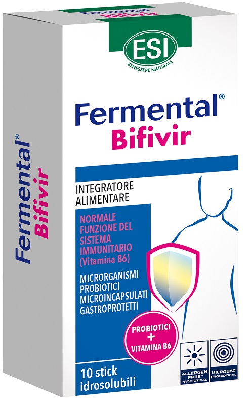 ESI FERMENTAL BIFIVIR 10 STICK IDROSOLUBILI - farmaidea24.com
