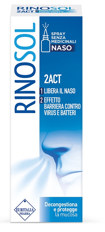 SPRAY NASALE RINOSOL 2ACT 15 ML - farmaidea24.com