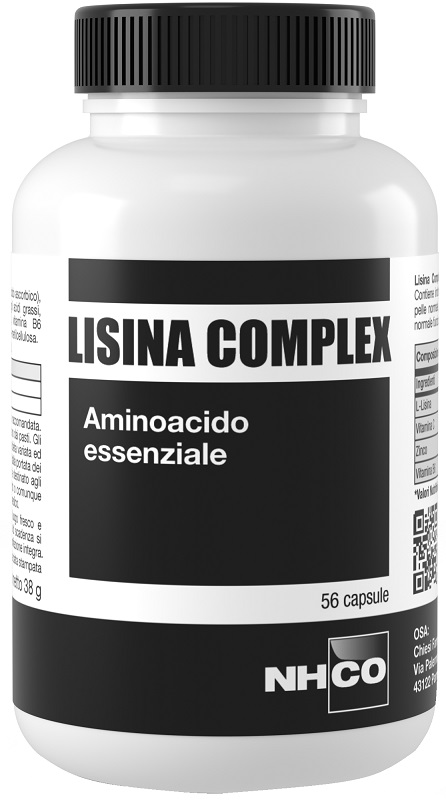 NHCO LISINA COMPLEX 56 CAPSULE - farmaidea24.com