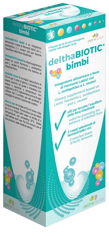 DELTHABIOTIC BIMBI GOCCE 15 ML - farmaidea24.com
